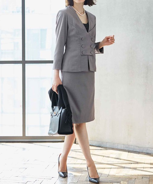 Dress Lab セットアップ グレー DRESS LAB 「DRESS LAB」 セットアップ M グレー レディース