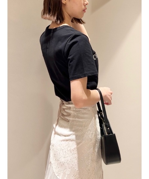 SNIDEL 「SNIDEL」 半袖Tシャツ FREE ホワイト レディース