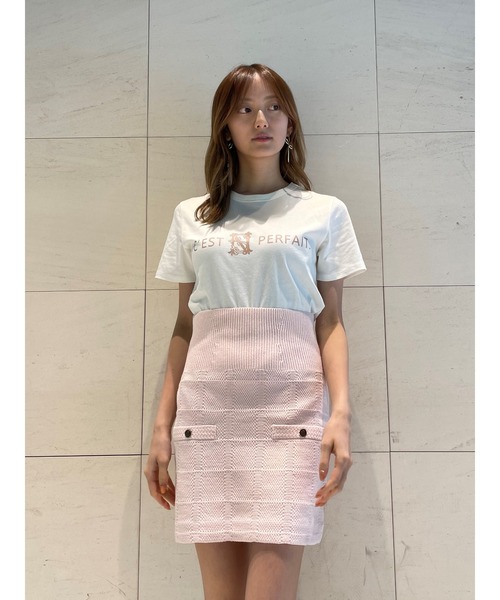SNIDEL 「SNIDEL」 半袖Tシャツ FREE ホワイト レディース