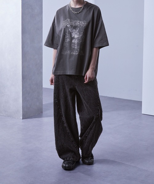 Loose tシャツ ヴィンテージ グラフィックデザインTシャツ