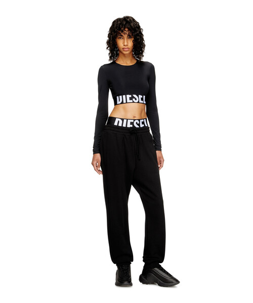 DIESEL（ディーゼル） tシャツ ウィメンズ 長袖Tシャツ MELISSA-D-POP