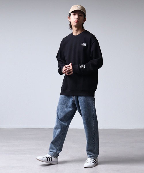 「THE NORTH FACE」 スウェットカットソー 2XL グリーン メンズ_画像6