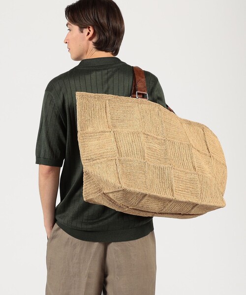 トートバッグ IBELIV SS25 MIRAY BAG (MIRAY DARK) IBELIV トートバッグ MIRAY ラフィア メンズ : ZOZOTOWN Yahoo