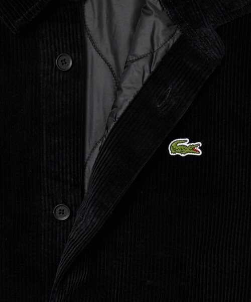 LACOSTE（ラコステ） コーデュロイジャケット 38 ブラック メンズ