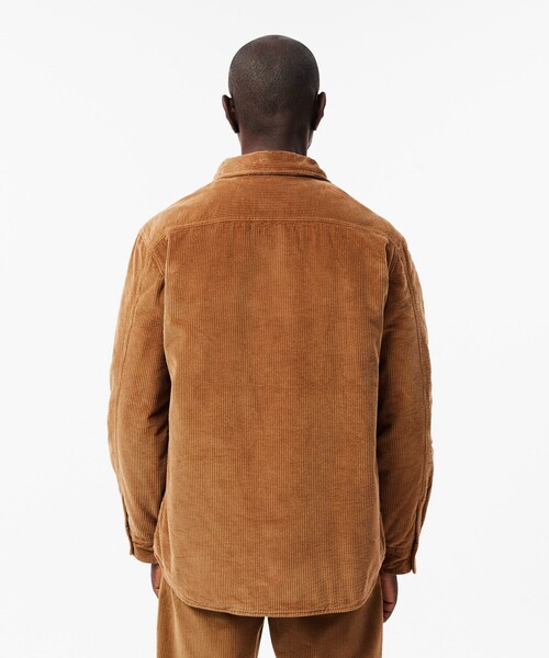 【希少品】LACOSTE コーデュロイジャケット ラコステ LACOSTE インサレーションコーデュロイシャツジャケット