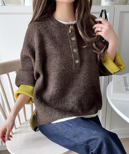 classicalelf（クラシカルエルフ） ニット セーター 自然な華奢見え