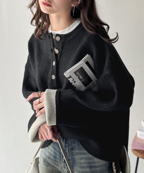 FR2GOLF ニットセーター classicalelf（クラシカルエルフ） ニット セーター 自然な華奢見え