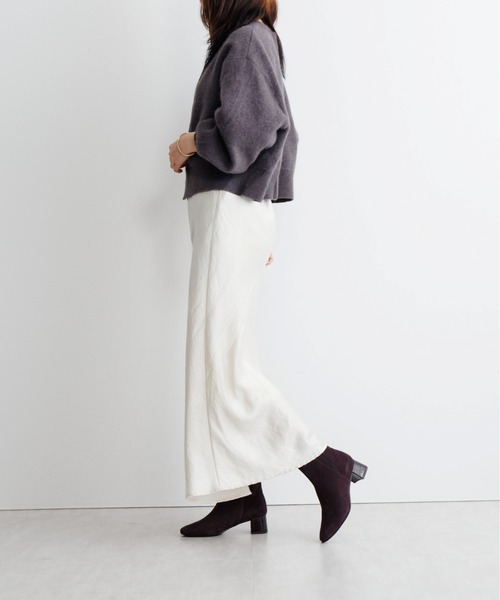 HIMIKO サイドゴアブーツ グレー今期 HIMIKO サイドゴアブーツ グレー今期