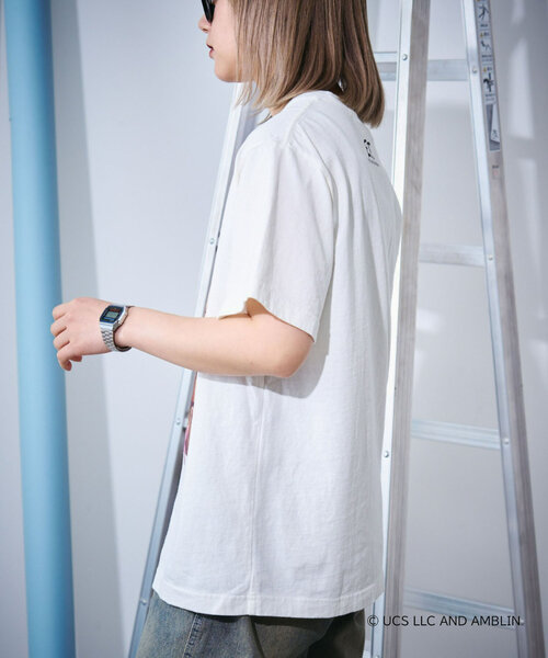 「UCS」 半袖Tシャツ LARGE ホワイト レディース