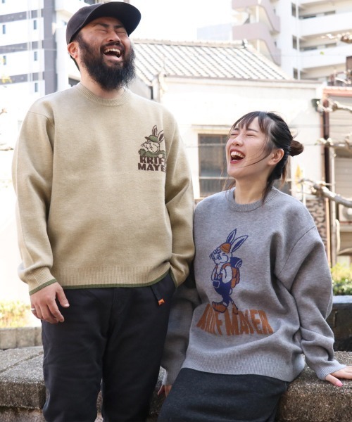 KRIFF MAYER（クリフメイヤー） セーター ニット 「Unisex・チクチク