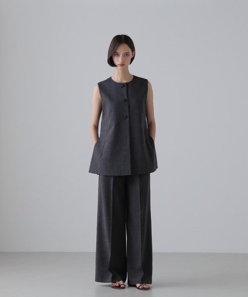 ADORE（アドーア） ブラウス シャツ ファンクショナルドライクロス