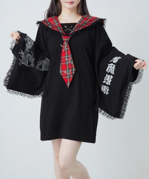 Jamie エーエヌケー tシャツ KIMONO特攻服TE レディース : ZOZOTOWN