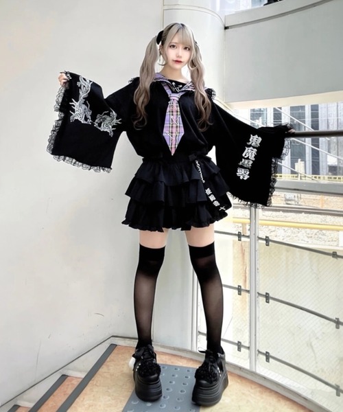 Jamie エーエヌケー tシャツ KIMONO特攻服TE レディース : ZOZOTOWN