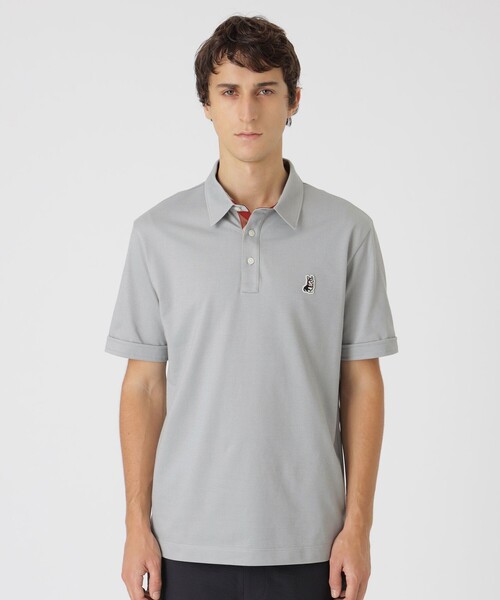 LACOSTE 襟ワニ ポロシャツ ブラック L 5 襟ゴロ カラーワニロゴパッチゴルフポロシャツ （ポロシャツ）｜LACOSTE