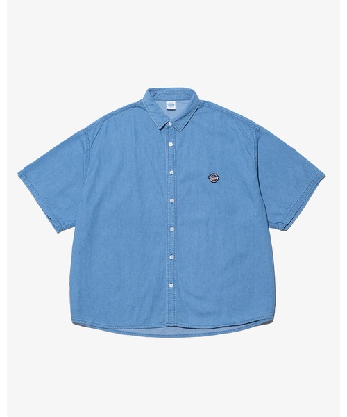 KEBOZ シャツ S/S DENIM SHIRT メンズ : ZOZOTOWN Yahoo!店