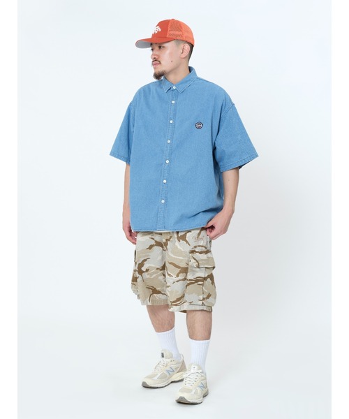 KEBOZ シャツ S/S DENIM SHIRT メンズ : ZOZOTOWN Yahoo!店