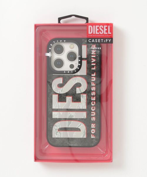 DIESEL×CASETiFY iPhoneケース　iPhone15対応 DIESEL スマホケース + CASETIFY アイフォンケース IPHONE 15
