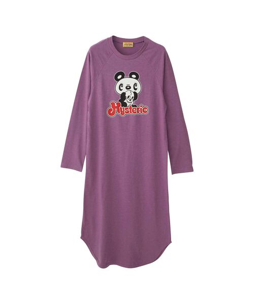 HYSTERIC GLAMOUR 「HYSTERIC GLAMOUR」 長袖ワンピース FREE