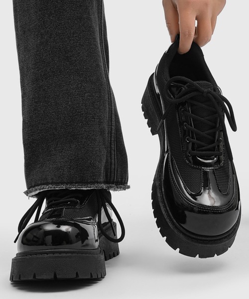 WESTBOY（ウエストボーイ） スニーカー 厚底 エナメルスニーカー