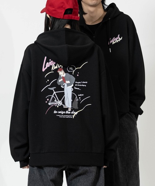 RED CAP GIRL（レッドキャプガール） パーカー 「a-r」「RedCapGirl