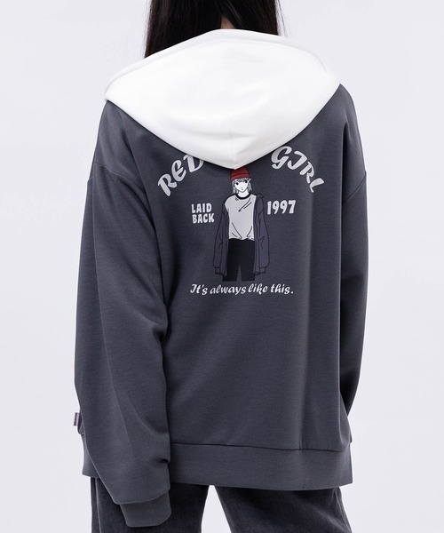 DIESEL（ディーゼル） ワンポイントジップアップパーカー 14Y グレー