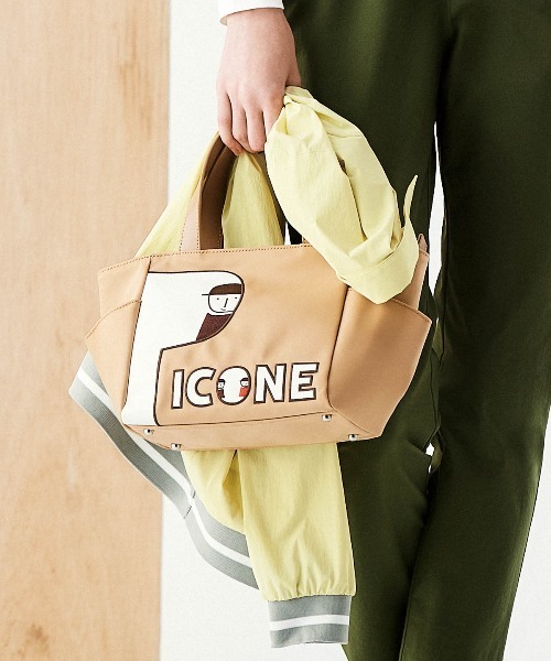 Picone ゴルフカート　トートバッグ Picone CLUB（ピッコーネクラブ） ゴルフ ロゴワッペンナイロンカート