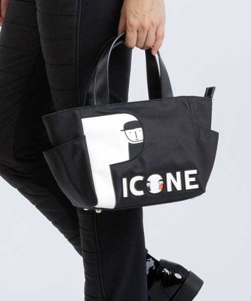 Picone ゴルフカート　トートバッグ Picone CLUB（ピッコーネクラブ） ゴルフ ロゴワッペンナイロンカート