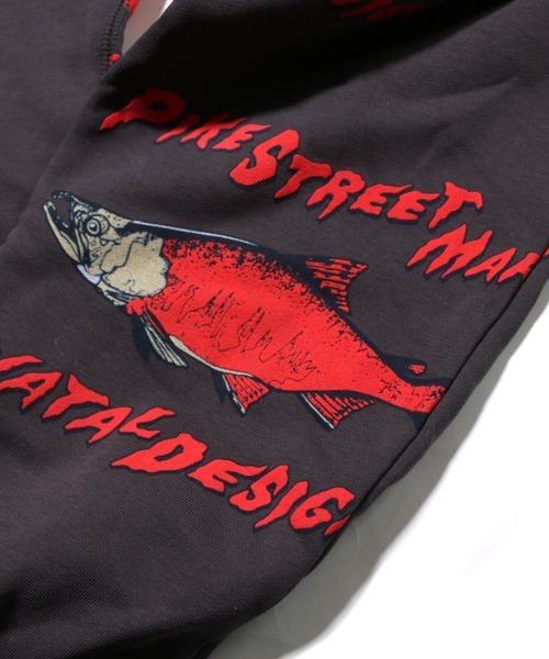 「NATAL DESIGN」 イージーパンツ LARGE チャコールグレー メンズ