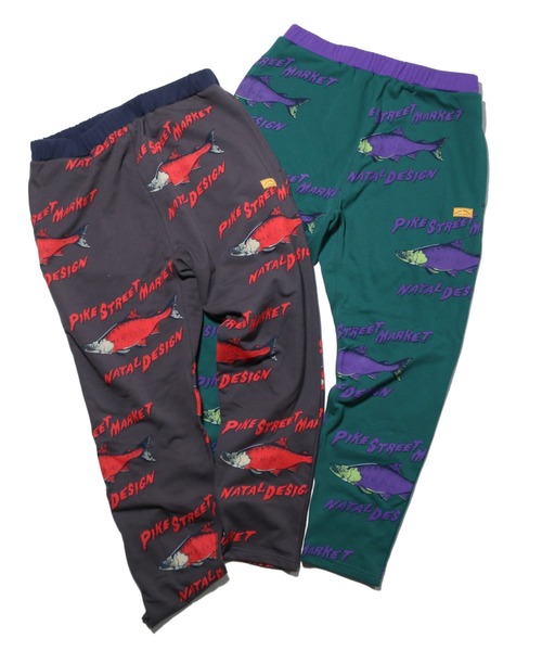 「NATAL DESIGN」 イージーパンツ LARGE チャコールグレー メンズ