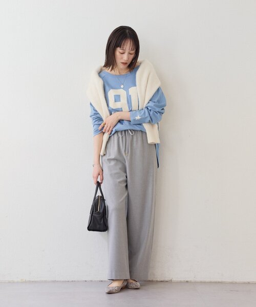 RIVE DROITE（リヴドロワ） tシャツ 「ロゴがキャッチー」Ninety-One