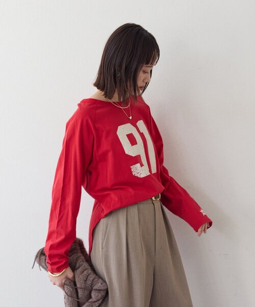 ttt様 RIVE DROITE（リヴドロワ） tシャツ 「ロゴがキャッチー」Ninety-One