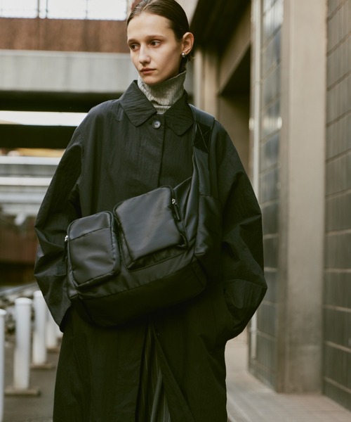 un/neu 2WAYバーフラップスクエアBIGショルダー セレモニー サブ バッグ