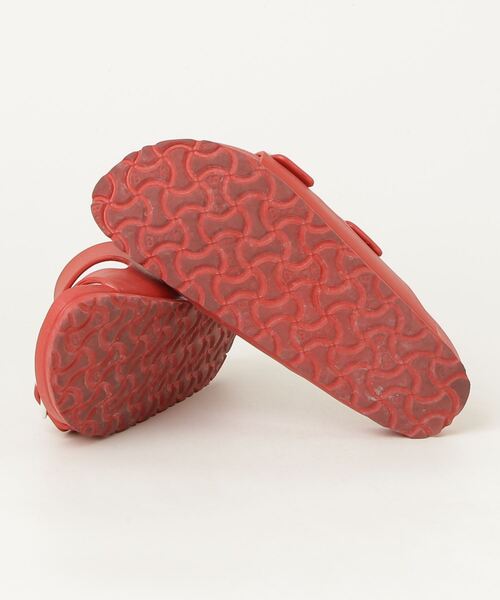 「BIRKENSTOCK」 フラットサンダル 36 レッド レディース_画像3