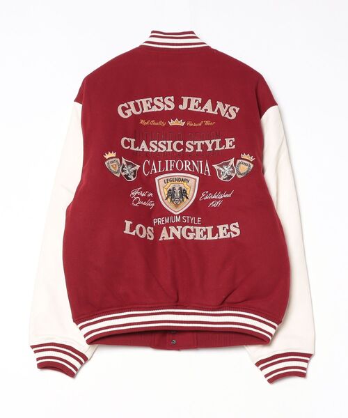 スタジャン GUESS JEANS Letterman Jacket ジャケット メンズ