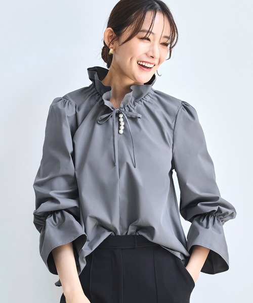 RUIRUE BOUTIQUE（ルイルエブティック） ブラウス シャツ 洗える