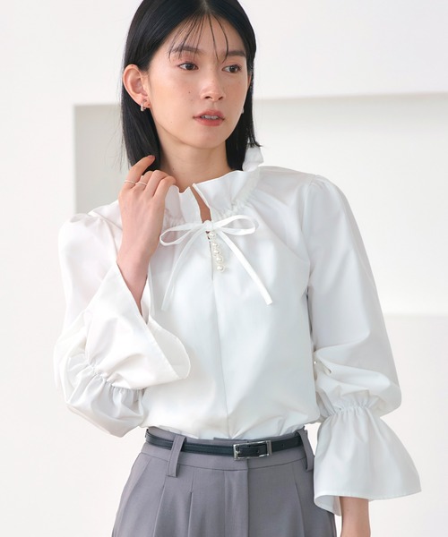 RUIRUE BOUTIQUE（ルイルエブティック） ブラウス シャツ 洗える