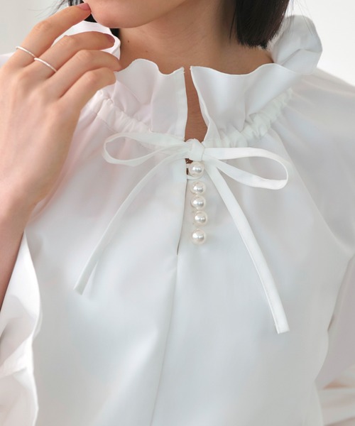 RUIRUE BOUTIQUE（ルイルエブティック） ブラウス シャツ 洗える