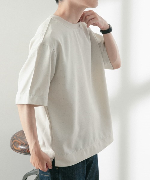 「ITEMS URBANRESEARCH」 半袖シャツ MEDIUM ブルー メンズ_画像5