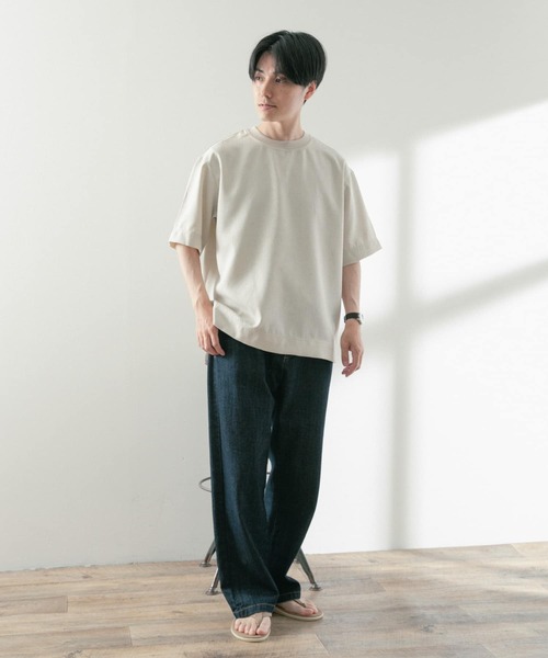 「ITEMS URBANRESEARCH」 半袖シャツ MEDIUM ブルー メンズ_画像6