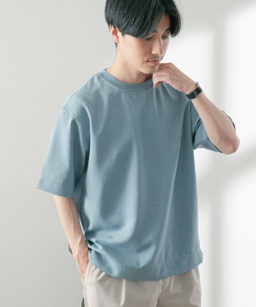 「ITEMS URBANRESEARCH」 半袖シャツ MEDIUM ブルー メンズ_画像8