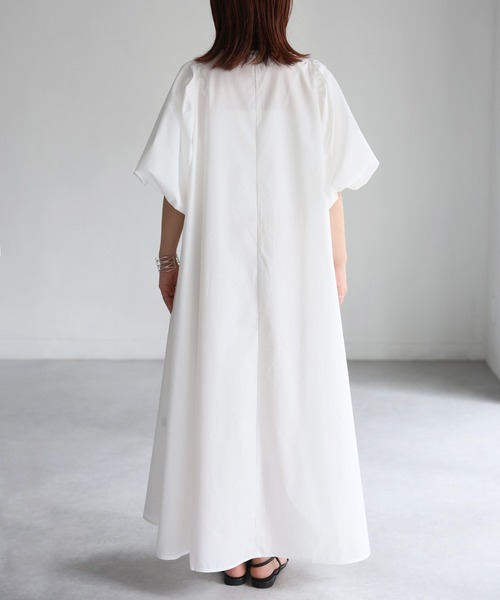 [Riberry] короткий рукав One-piece MEDIUM черный женский 