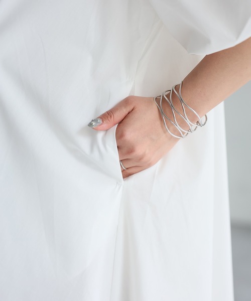 [Riberry] короткий рукав One-piece MEDIUM черный женский 