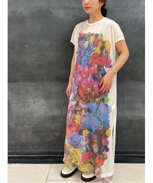 ZUCCa（ズッカ） Tシャツワンピース M size ホワイト レディース