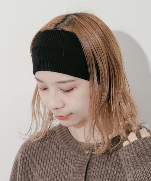 SMELLY（スメリー） ヘアバンド リブワイドヘアバンド : ZOZOTOWN