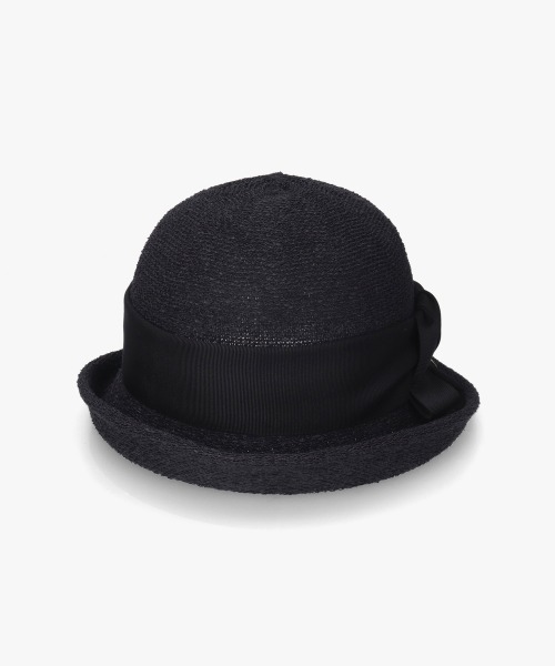 「Chapeau d' O」 ストローハット M/57.5cm ブラック レディース_画像7
