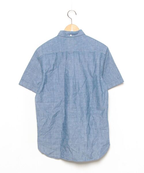 「BEAMS PLUS」 半袖シャツ SMALL ネイビー メンズ_画像2