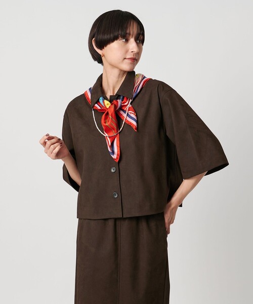 【美品】ユナイテッドアローズ ブラウス　４枚 UNITED ARROWS（ユナイテッドアローズ） ブラウス シャツ スエード