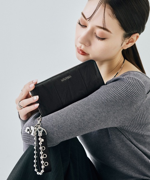 MURUA（ムルーア） 長財布 財布 ラウンドファスナー長財布 MR-W1401 