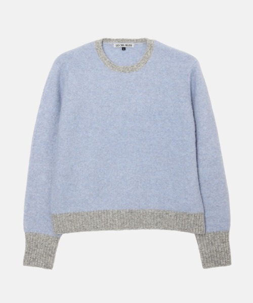 ［新品未使用］ルシェルブルー ニット LE CIEL BLEU（ルシェルブルー） ニット セーター クロシェットカラー