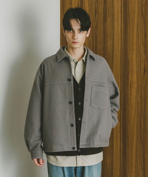 RAGEBLUE（レイジブルー） ブルゾン アウター WOOLLYTEC STITCH JACKET